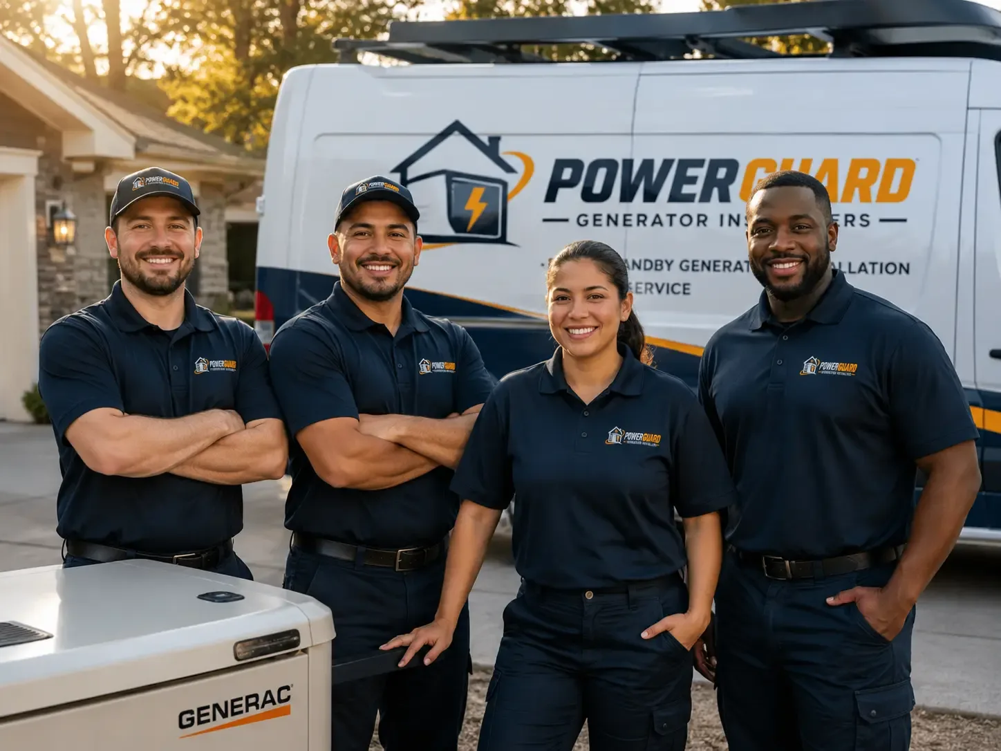 Generator Installation company in Romayor, TX